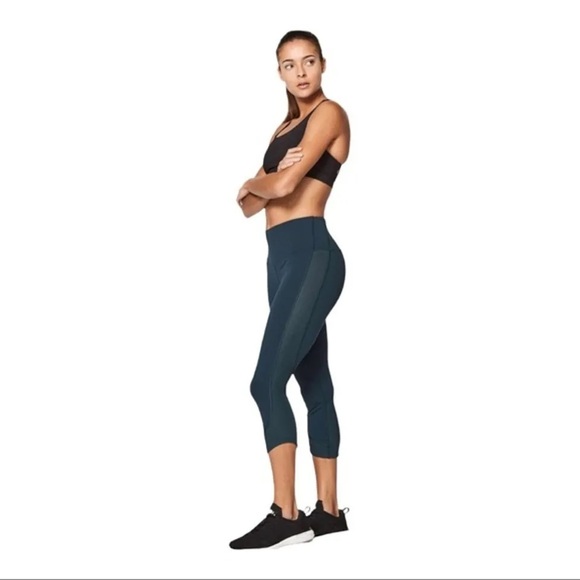 lululemon athletica Pants - Lululemon Womens Ready Set Go Crop 21" Submarine